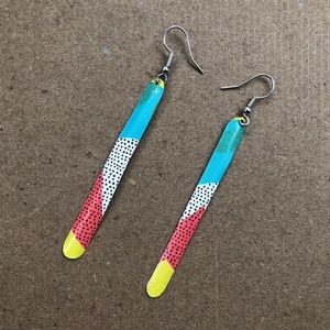Handmade Tin Earrings